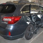 2015 Subaru Outback, Insurance Claim / Collision Repair, Before Repairs, Rear View of Damages